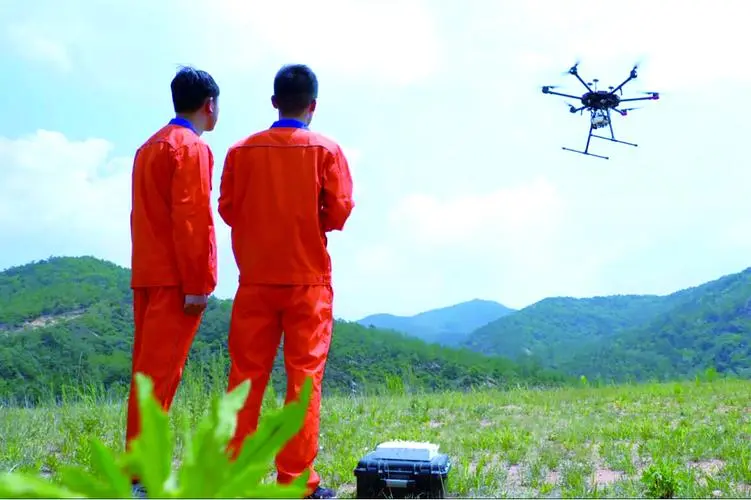 雁塔无人机倾斜摄影巡检拍摄